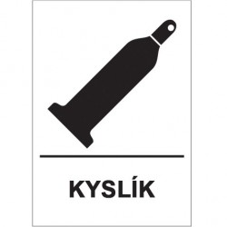 Náplň Kyslík 10L - 150/200 bar